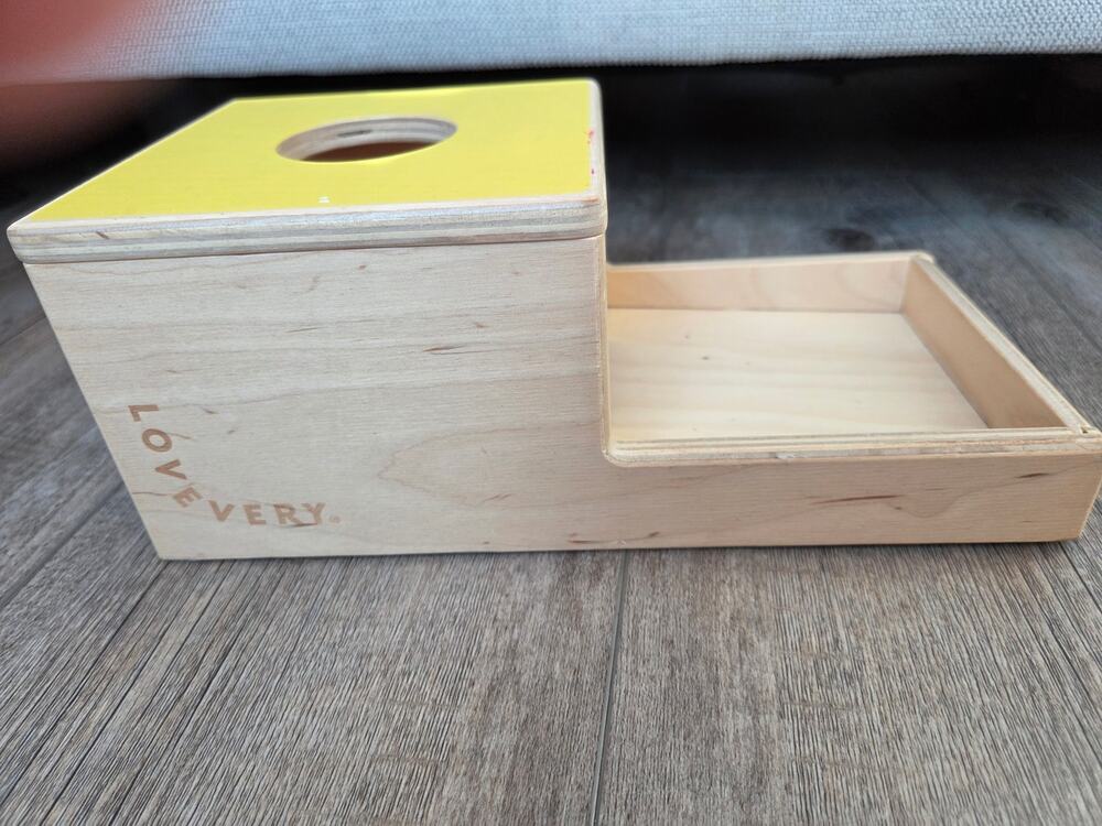Lovevery Ball Drop Box REPLACEMENT The Inspector Play Kit Montessori Wood Toy